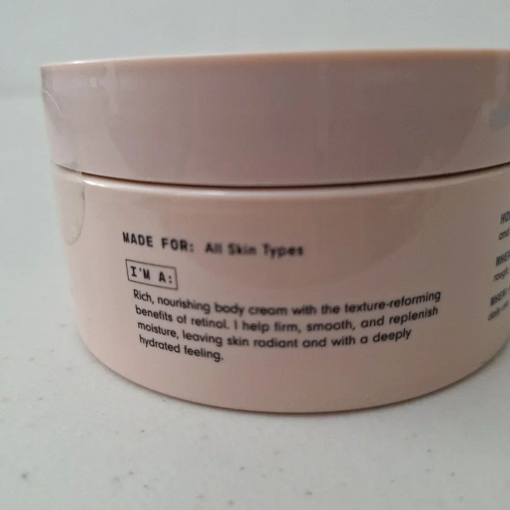 Versed Press Restart Advanced Retinol Body Butter Fragrance-Free 7oz New Sealed